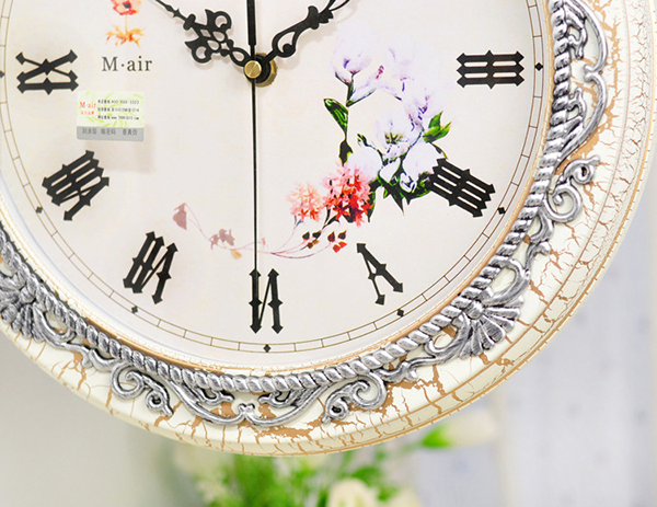 đồng hồ treo tường 2 mặt 03 phong cách vintage